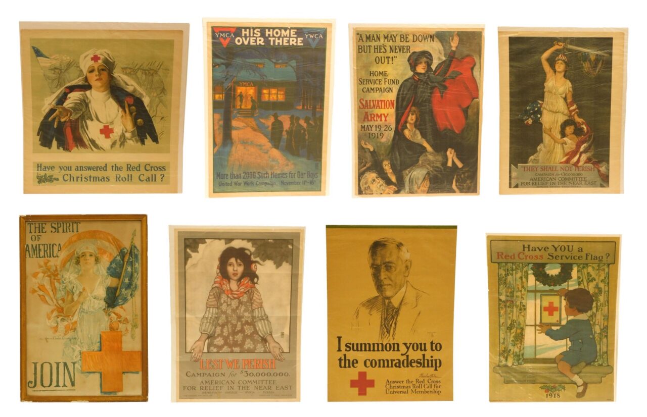 (8) American WWI Posters