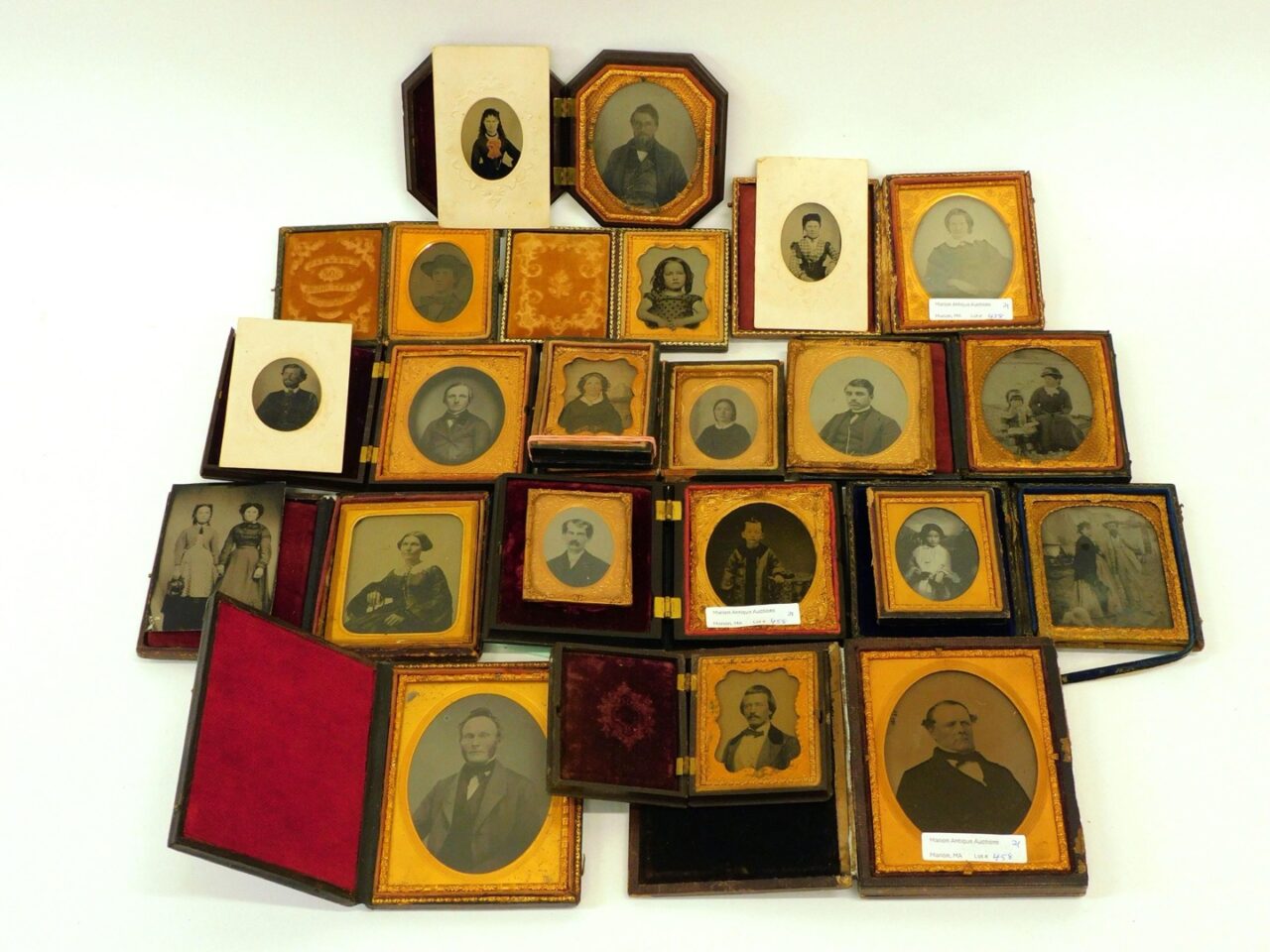 Anonymous: Antique Ambrotype And Tintype Photo Images