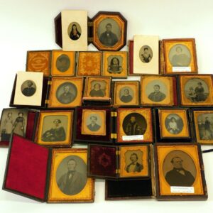 Anonymous: Antique Ambrotype And Tintype Photo Images