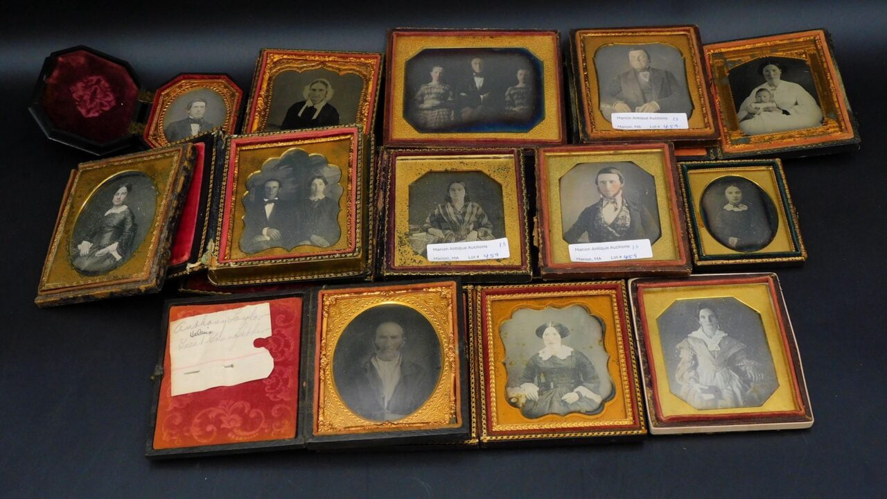 19th c. Daguerreotype Photo Images of Men