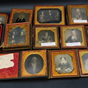 19th c. Daguerreotype Photo Images of Men