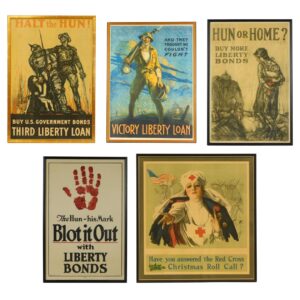 (5) American WWI Posters