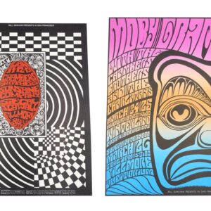 (4) Bill Graham's Fillmore West Concert Posters