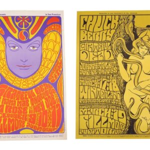 (4) Bill Graham's Fillmore West Concert Posters