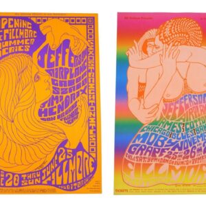 (4) Bill Graham's Fillmore West Concert Posters