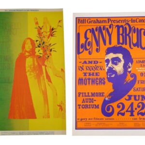 (4) Bill Graham's Fillmore West Concert Posters