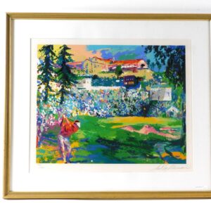 Leroy Neiman Lithograph "Golfing Scene" 20th Century