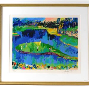 Leroy Neiman Lithograph "Golfing Scene" 20th Century