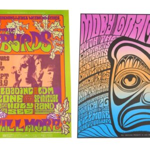 (4) Bill Graham Psychedelic Concert Posters