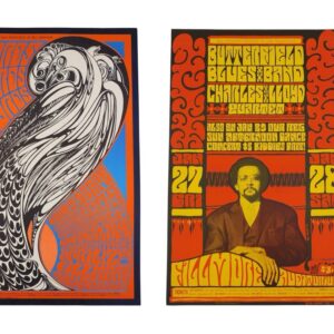 (4) Bill Graham's Fillmore West Concert Posters