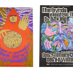 (4) Bill Graham's Fillmore West Concert Posters