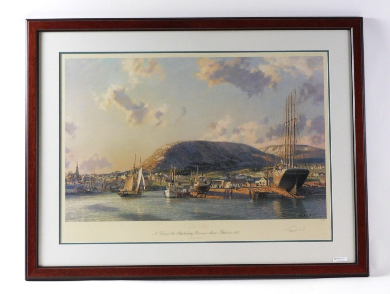 John Stobart lithograph "Camden