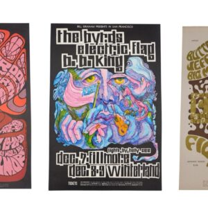 (5) Bill Graham's Fillmore West Concert Posters