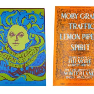 (4) Bill Graham's Fillmore West Concert Posters