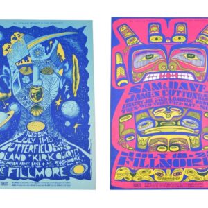 (4) Bill Graham's Fillmore West Concert Posters