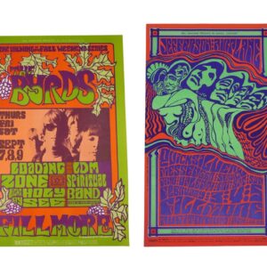 (4) Bill Graham's Fillmore West Concert Posters