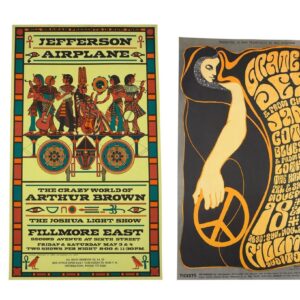 (4) Bill Graham's Fillmore West Concert Posters