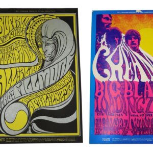 (4) Bill Graham's Fillmore West Concert Posters