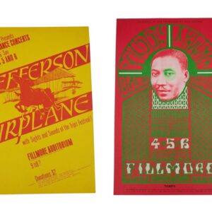 (4)Bill Graham Fillmore East/West Concert Posters