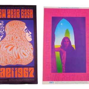 (4) Bill Graham's Fillmore West Concert Posters