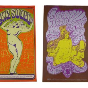 (4) Bill Graham's Fillmore West Concert Posters