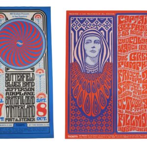 (2) Bill Graham's Fillmore West Concert Posters