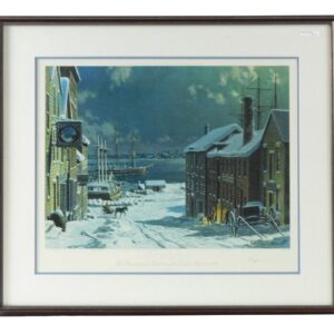 John Stobart (1929-2023) Colored Lithograph.