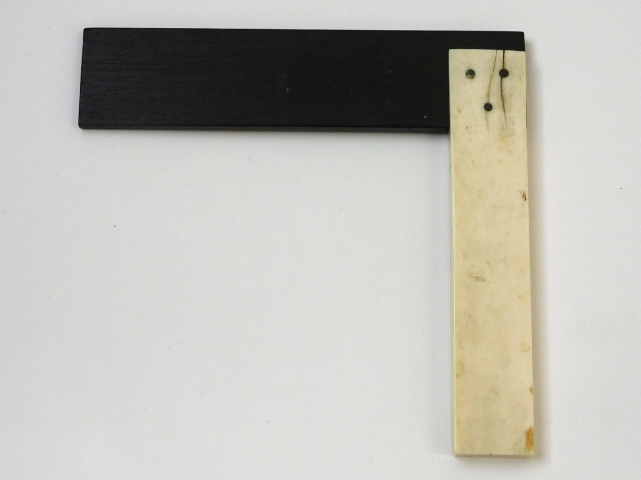 19th c. Scrimshaw And Ebony Square by Paul DeCoste