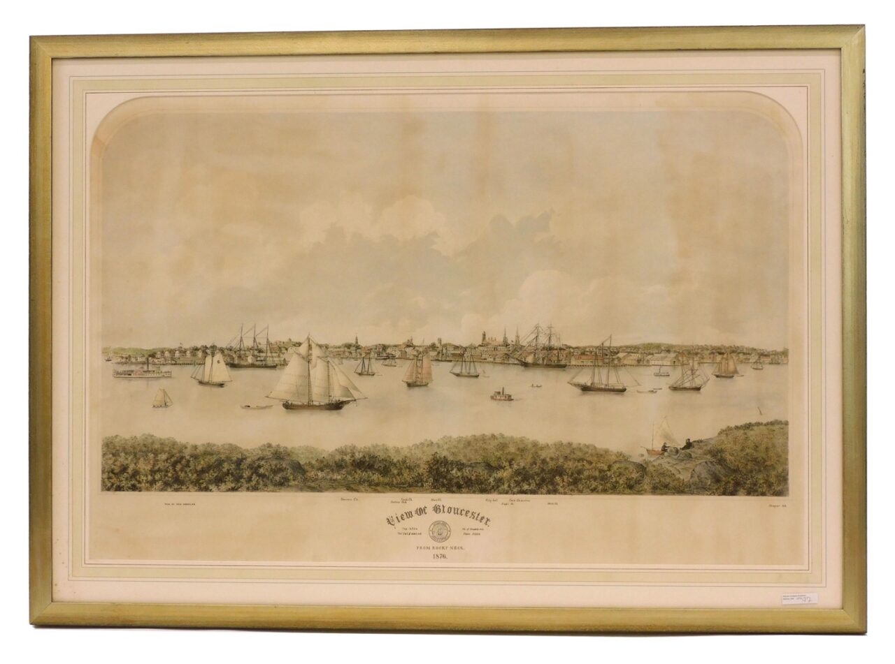 View Of Gloucester Print